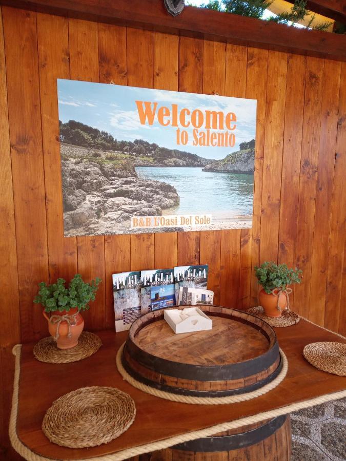 B&B L'Oasi Del Sole Uggiano La Chiesa Eksteriør bilde
